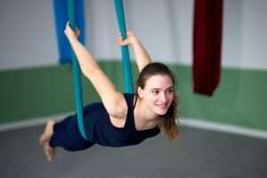 Aerial Yoga Beispiel